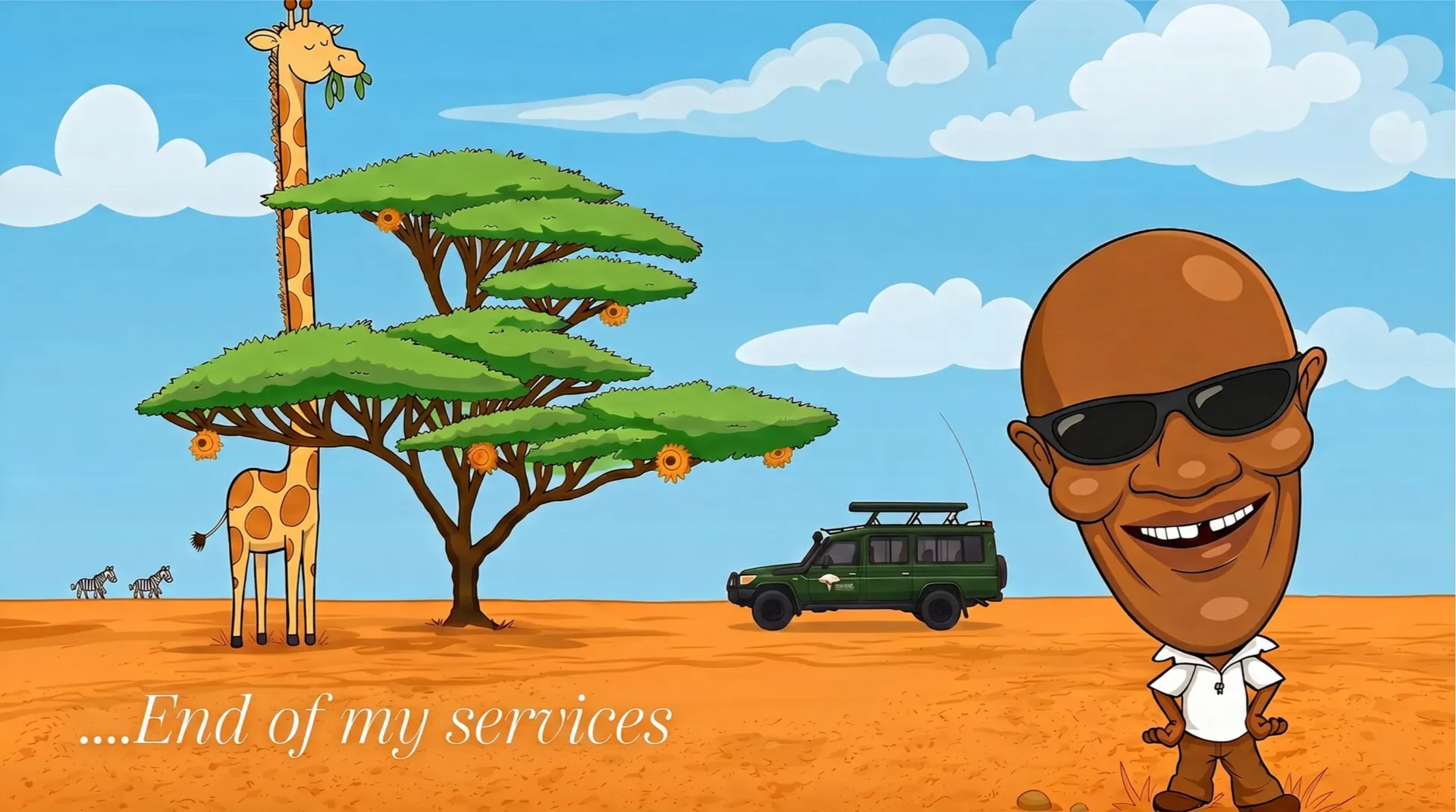 End of my services — Alex