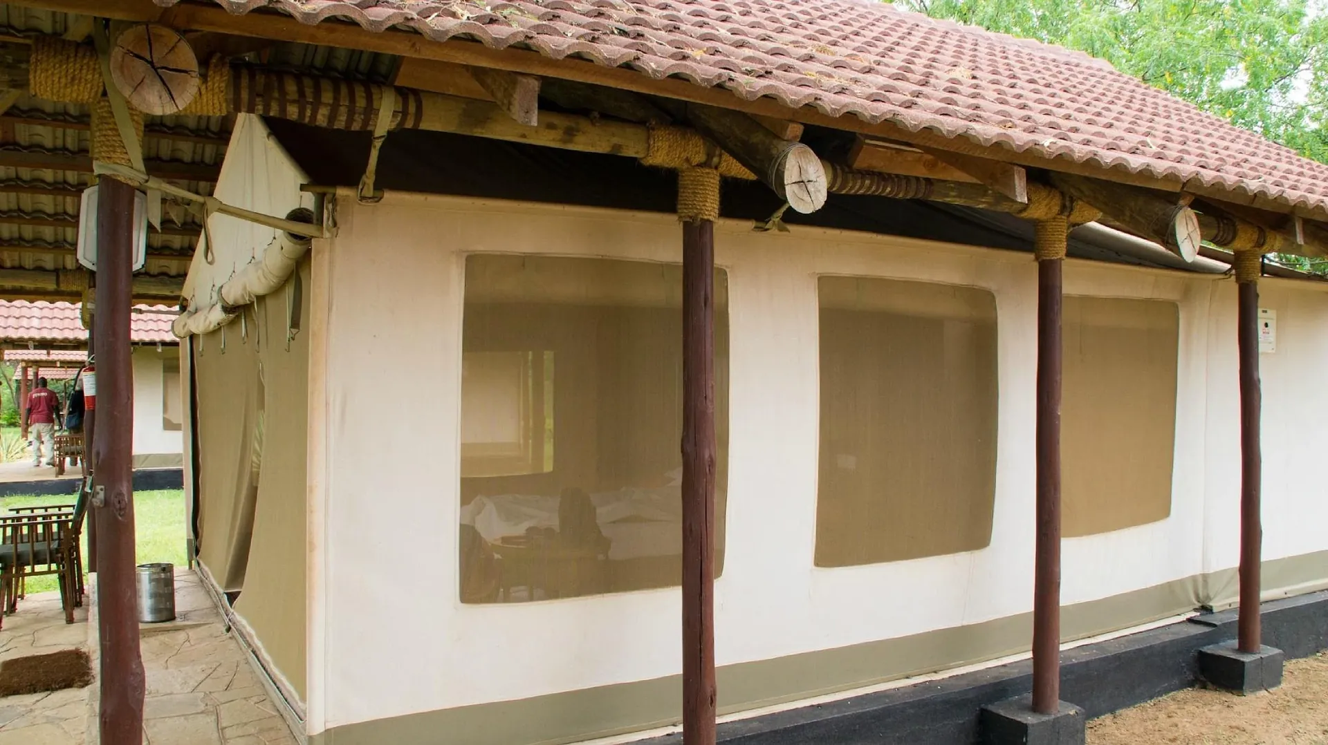 Ashnil Aruba Lodge — pool overlooking Tsavo East plains