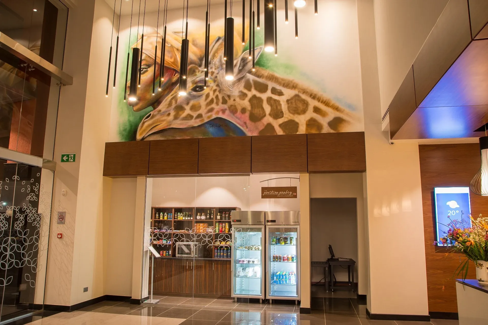 Hilton Garden Inn Nairobi — lobby pavilion