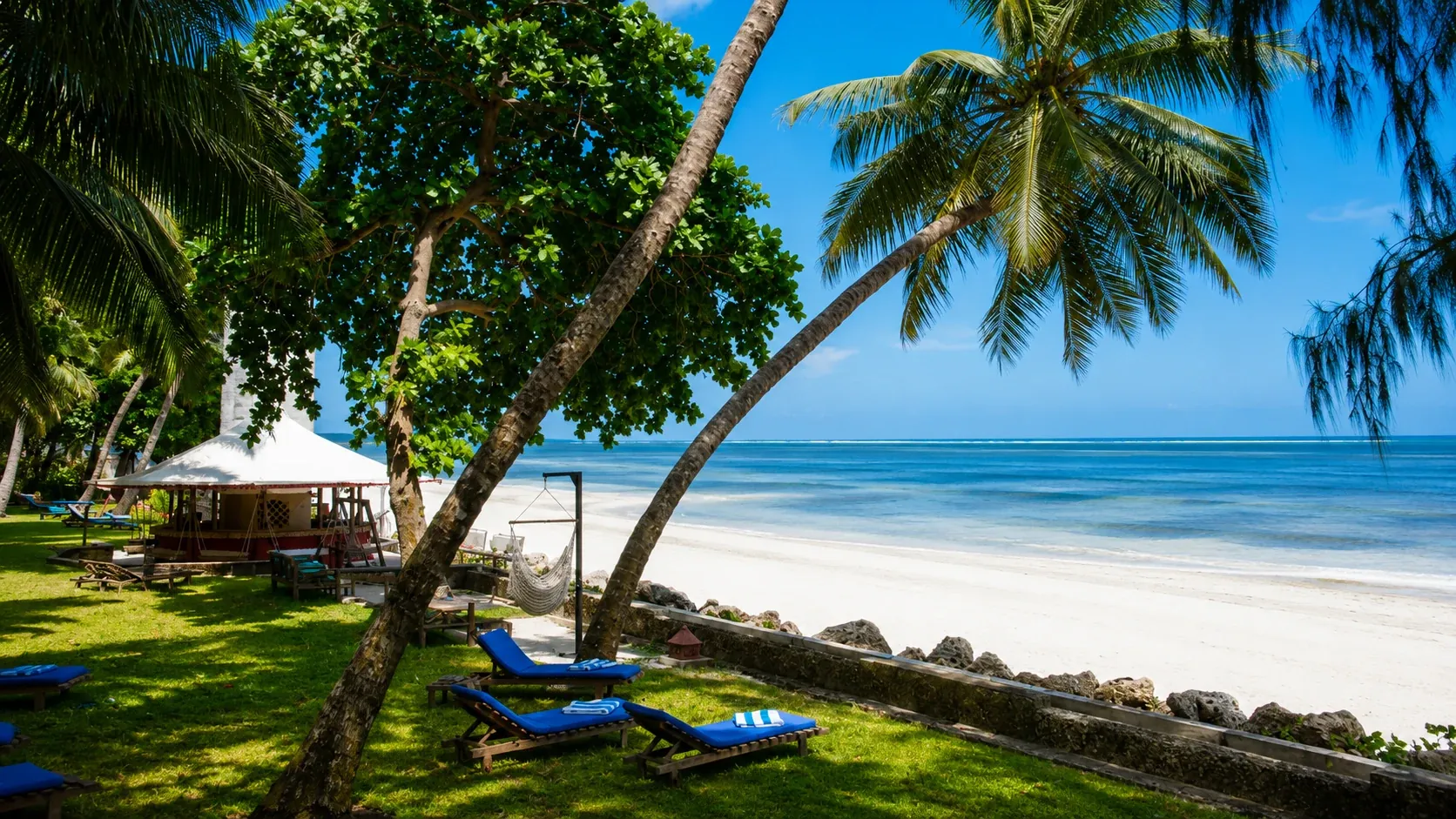 Severin Sea Lodge — arrival on the Indian Ocean coast