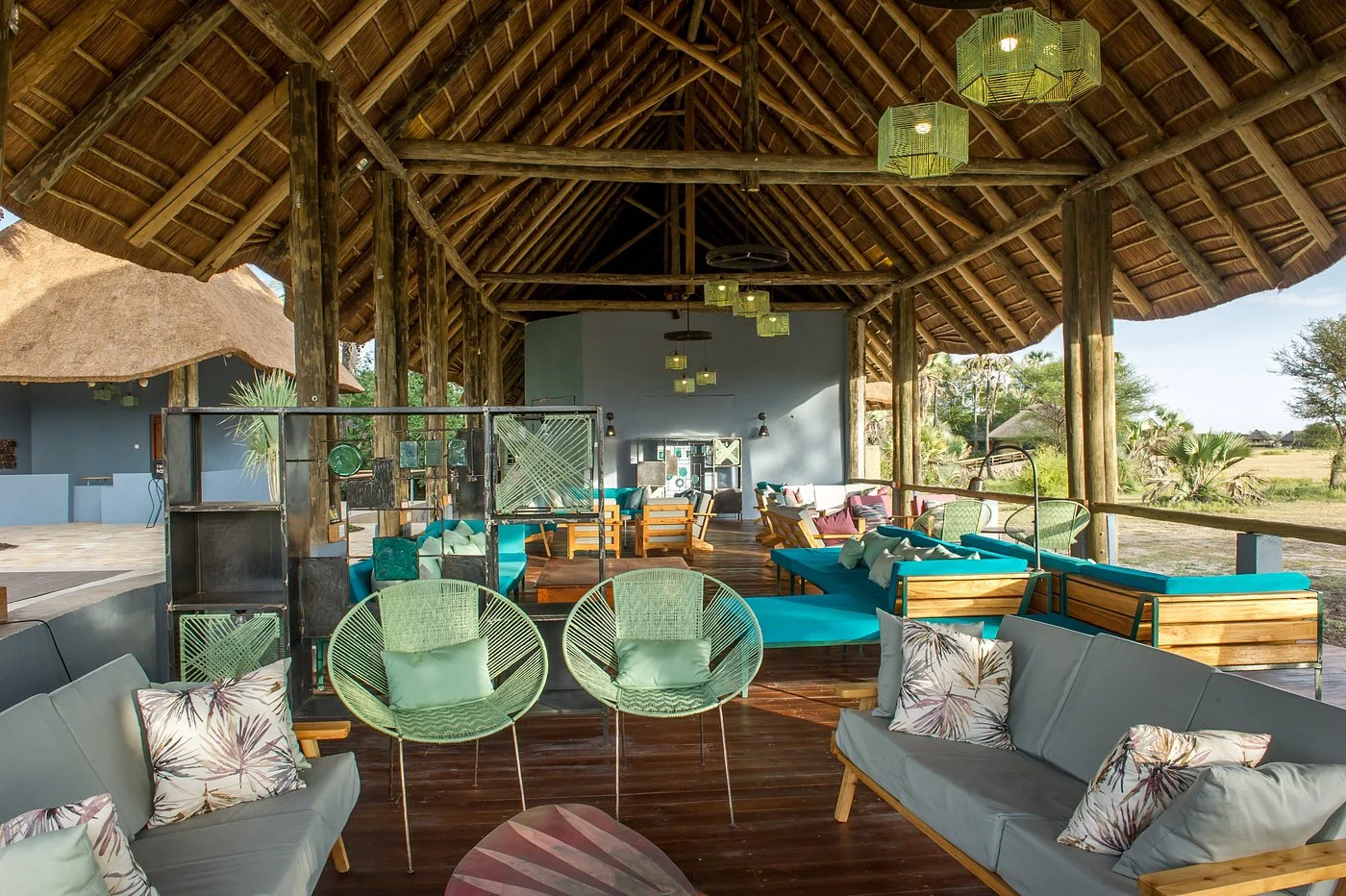 Maramboi Tented Lodge — lounge and bar