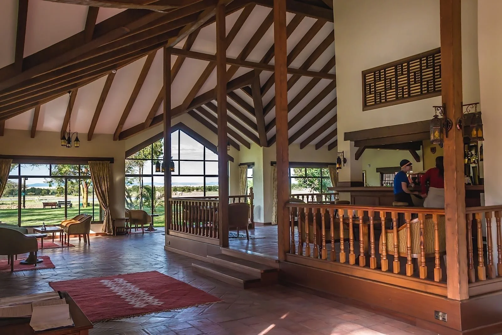 Sweetwaters Tented Camp — lounge and bar
